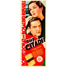 THE CITADEL, 1938 Starring Robert Donat and Rosalind Russell