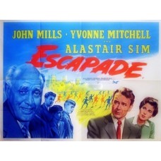 ESCAPADE - 1955, Starring John Mills, Yvonne Mitchell, Alastair Sim