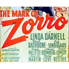 THE MARK OF ZORRO, 1940, COLOURISED VERSION