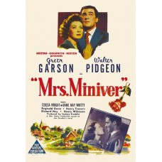 MRS MINIVER, 1942, Starring Greer Garson and Walter Pidgeon