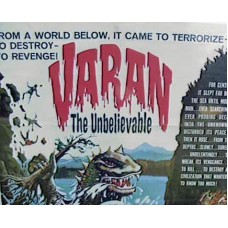 VARAN THE UNBELIEVABLE, 1962