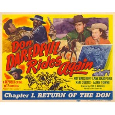 DON DAREDEVIL RIDES AGAIN, 12 CHAPTER SERIAL, 1939