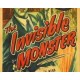 THE INVISIBLE MONSTER, 12 CHAPTER SERIAL, 1950